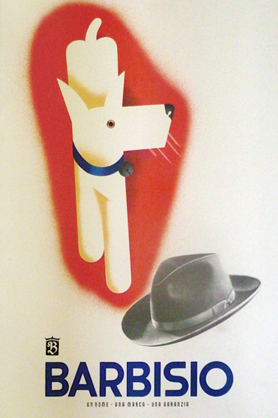 1948 Italian Art Deco Poster by Faentine