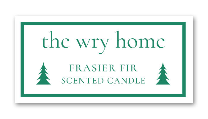 The Wry Home Holiday Candle