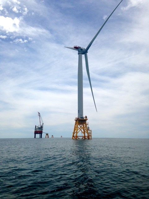 Turbines being installed